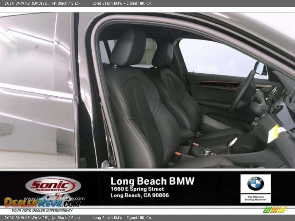 2020 BMW X2 sDrive28i Jet Black / Black Photo #7