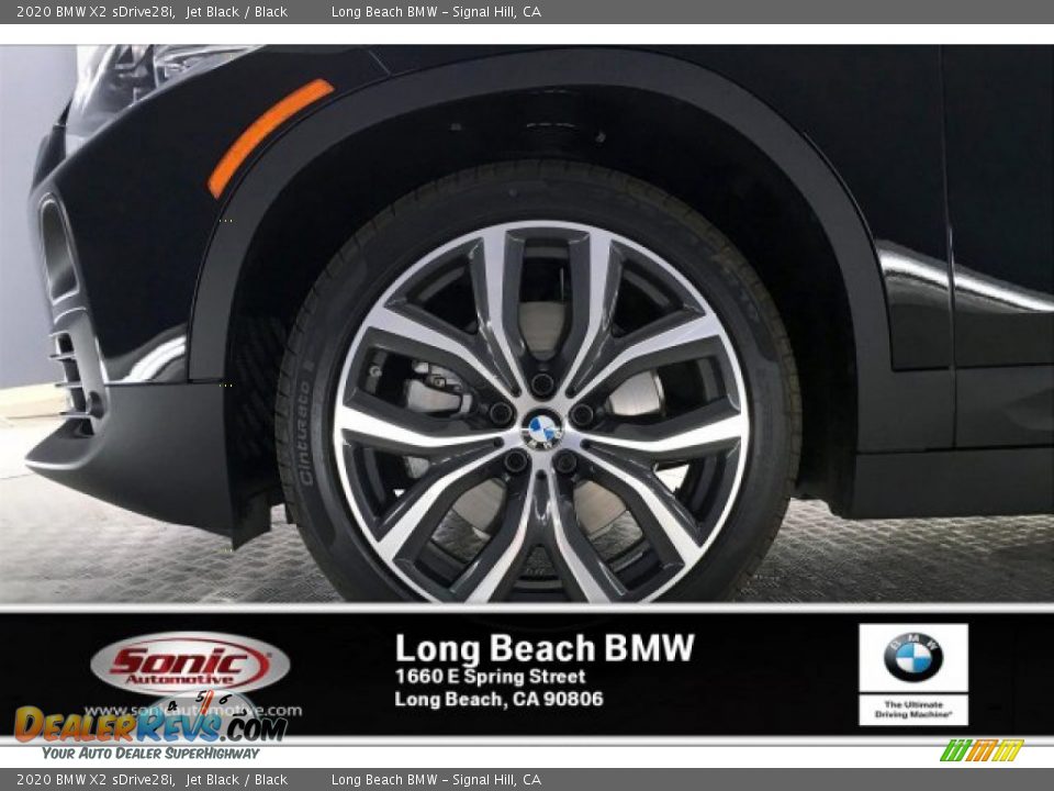 2020 BMW X2 sDrive28i Jet Black / Black Photo #9