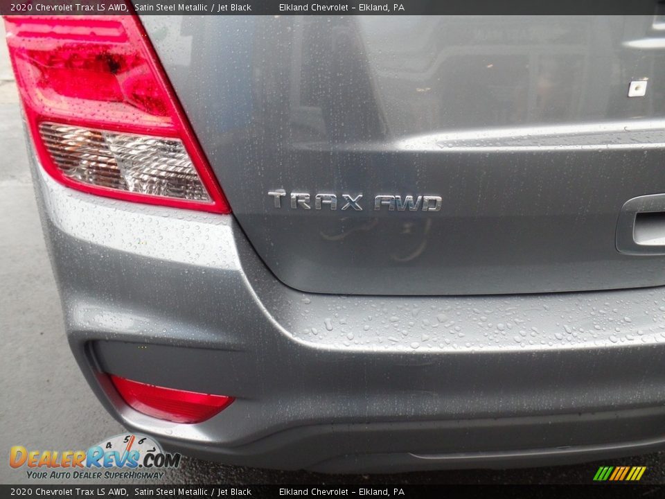2020 Chevrolet Trax LS AWD Satin Steel Metallic / Jet Black Photo #12