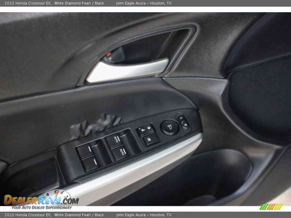2013 Honda Crosstour EX White Diamond Pearl / Black Photo #15