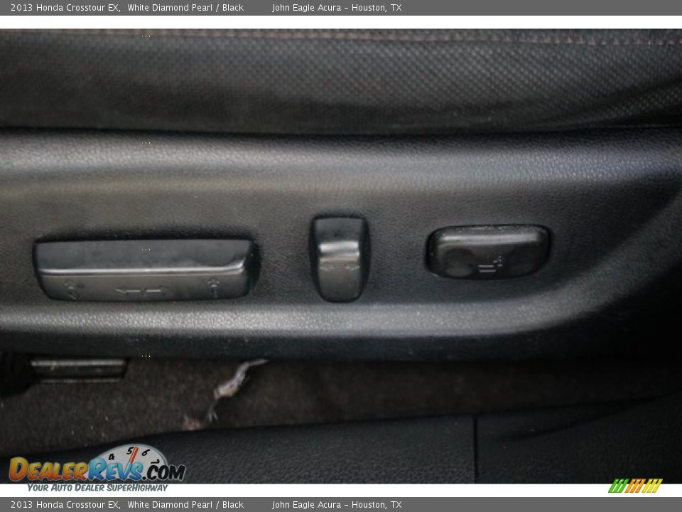 2013 Honda Crosstour EX White Diamond Pearl / Black Photo #16