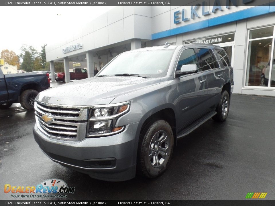 2020 Chevrolet Tahoe LS 4WD Satin Steel Metallic / Jet Black Photo #4
