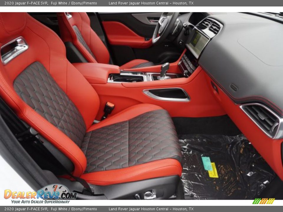 Front Seat of 2020 Jaguar F-PACE SVR Photo #12