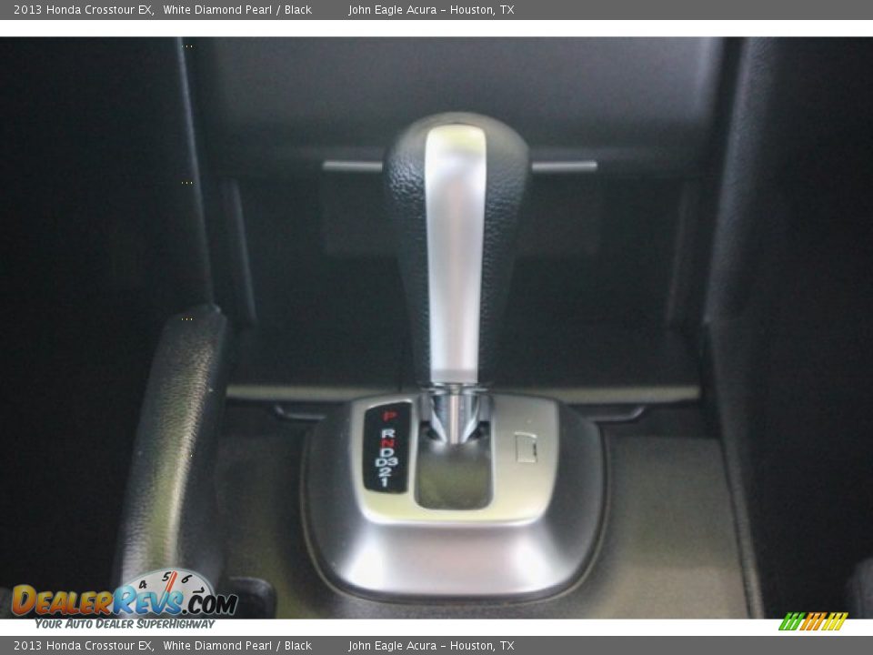 2013 Honda Crosstour EX White Diamond Pearl / Black Photo #31