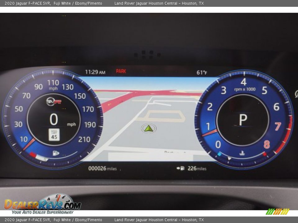 2020 Jaguar F-PACE SVR Gauges Photo #14