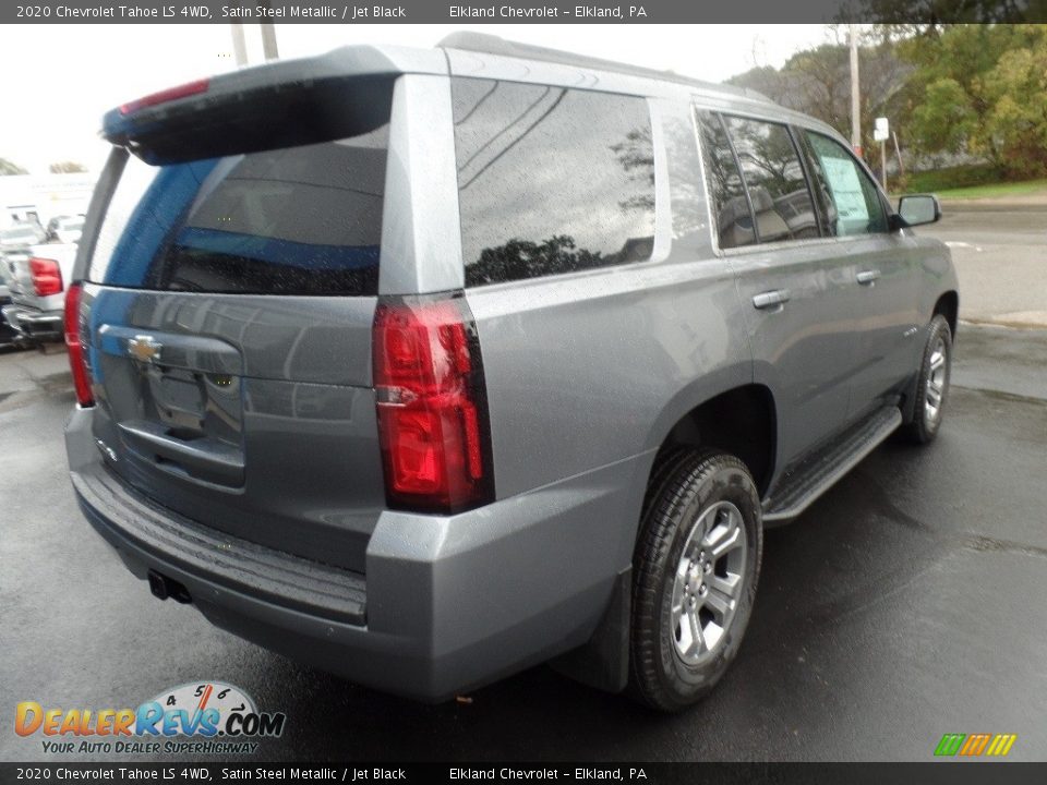 2020 Chevrolet Tahoe LS 4WD Satin Steel Metallic / Jet Black Photo #8