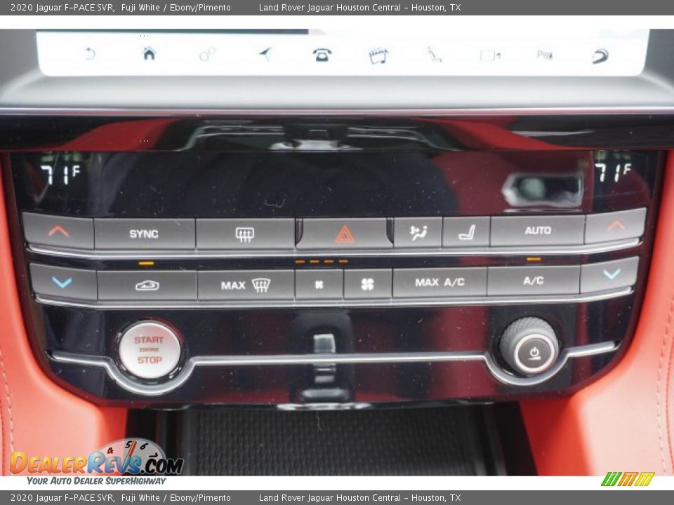 Controls of 2020 Jaguar F-PACE SVR Photo #17