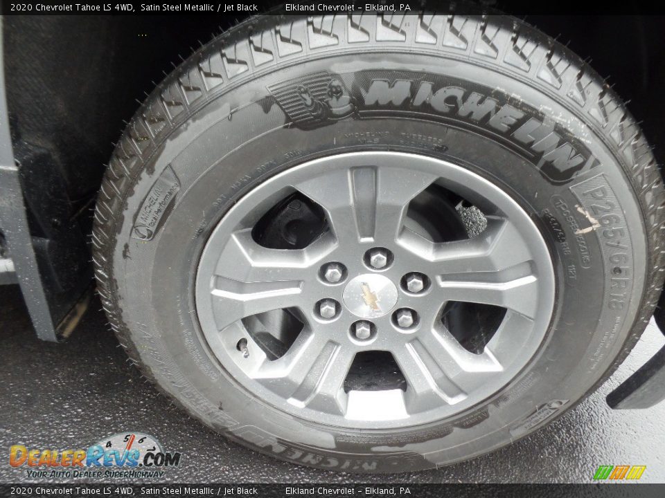 2020 Chevrolet Tahoe LS 4WD Satin Steel Metallic / Jet Black Photo #10