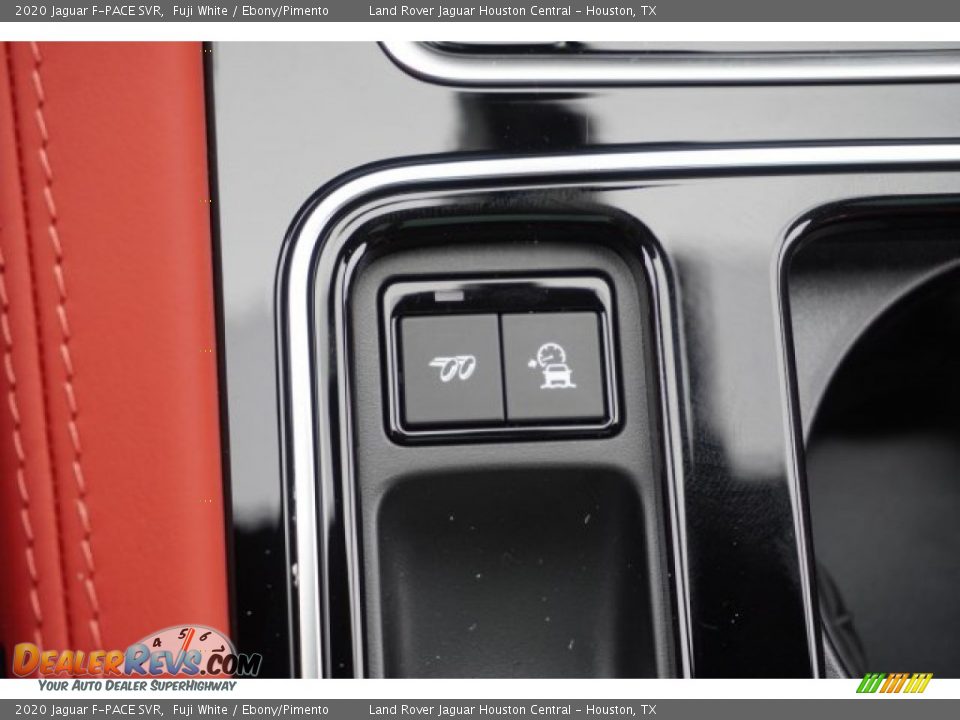 2020 Jaguar F-PACE SVR Fuji White / Ebony/Pimento Photo #21