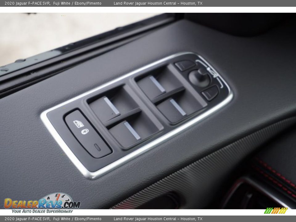 2020 Jaguar F-PACE SVR Fuji White / Ebony/Pimento Photo #23