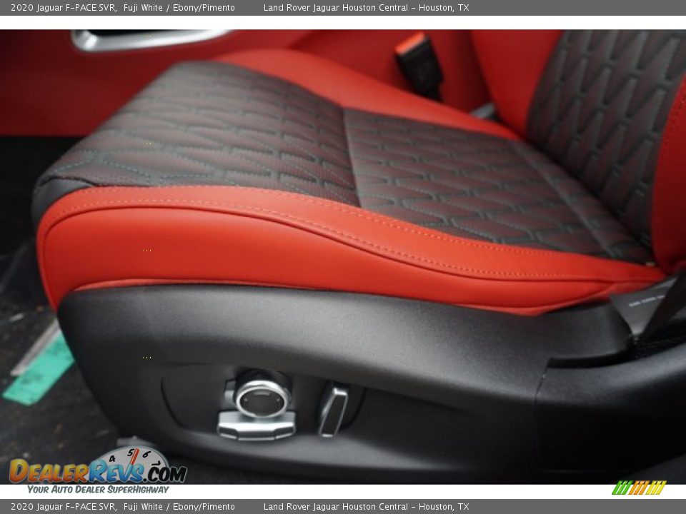 Front Seat of 2020 Jaguar F-PACE SVR Photo #25