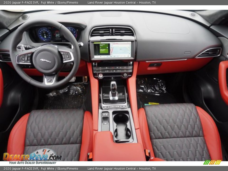 Dashboard of 2020 Jaguar F-PACE SVR Photo #27