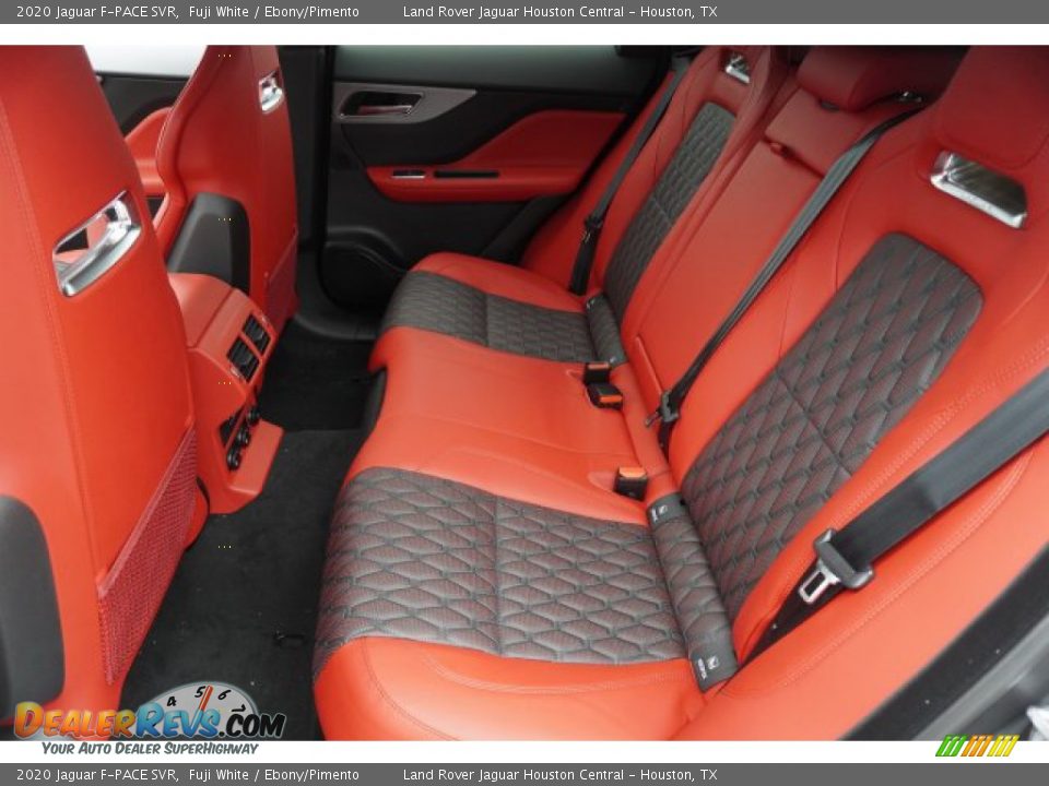 Rear Seat of 2020 Jaguar F-PACE SVR Photo #30