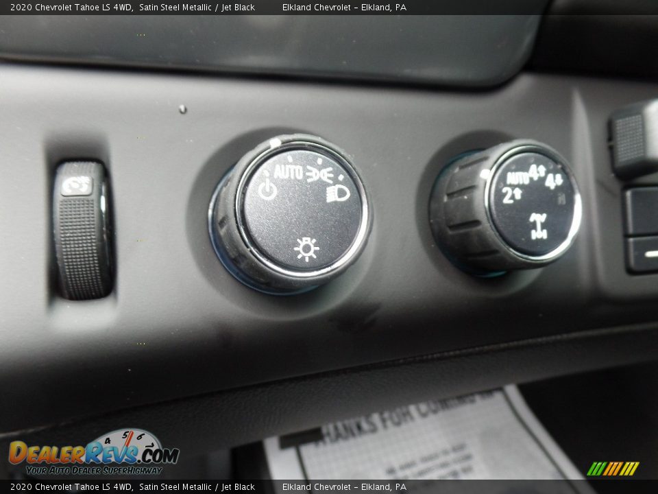 2020 Chevrolet Tahoe LS 4WD Satin Steel Metallic / Jet Black Photo #25