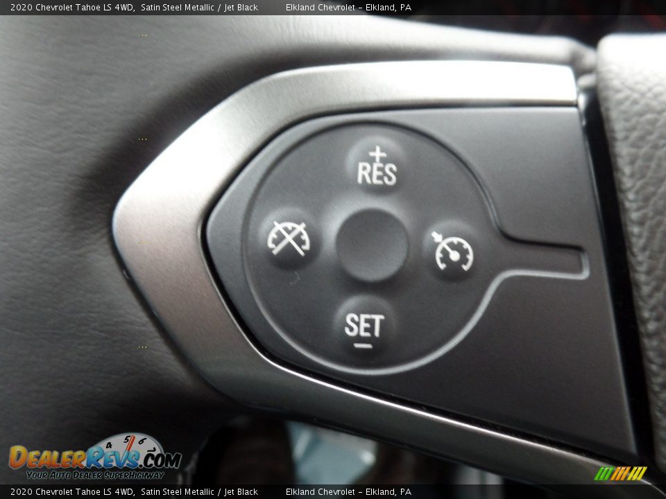 2020 Chevrolet Tahoe LS 4WD Satin Steel Metallic / Jet Black Photo #28