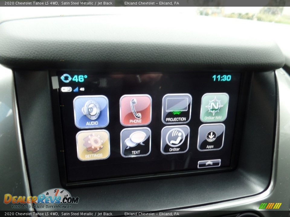2020 Chevrolet Tahoe LS 4WD Satin Steel Metallic / Jet Black Photo #33