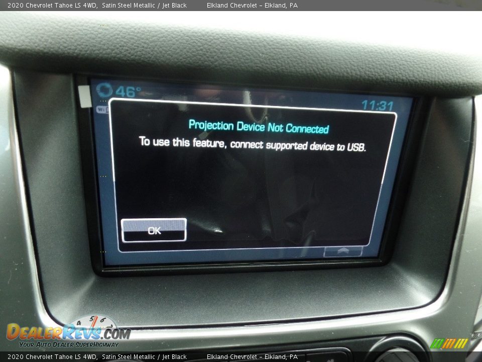 2020 Chevrolet Tahoe LS 4WD Satin Steel Metallic / Jet Black Photo #36