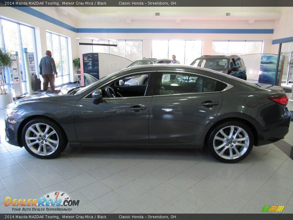 2014 Mazda MAZDA6 Touring Meteor Gray Mica / Black Photo #2