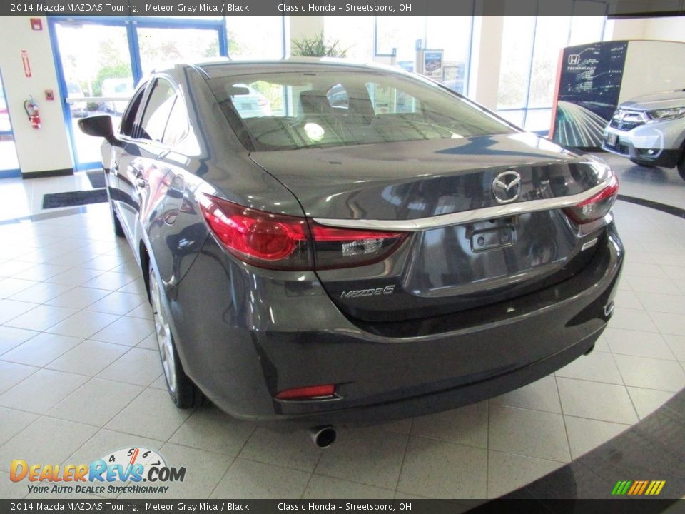 2014 Mazda MAZDA6 Touring Meteor Gray Mica / Black Photo #3