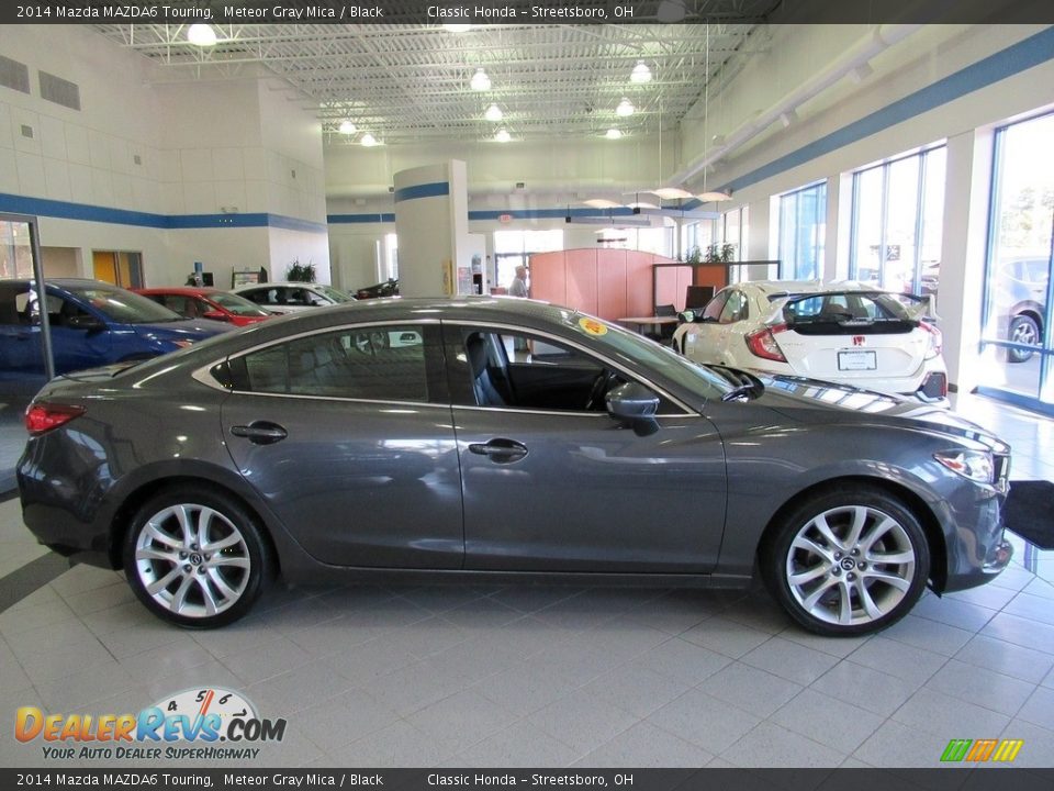 2014 Mazda MAZDA6 Touring Meteor Gray Mica / Black Photo #5