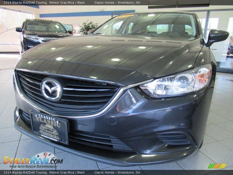 2014 Mazda MAZDA6 Touring Meteor Gray Mica / Black Photo #7
