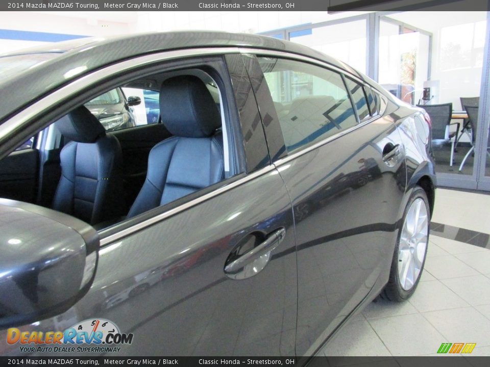 2014 Mazda MAZDA6 Touring Meteor Gray Mica / Black Photo #8