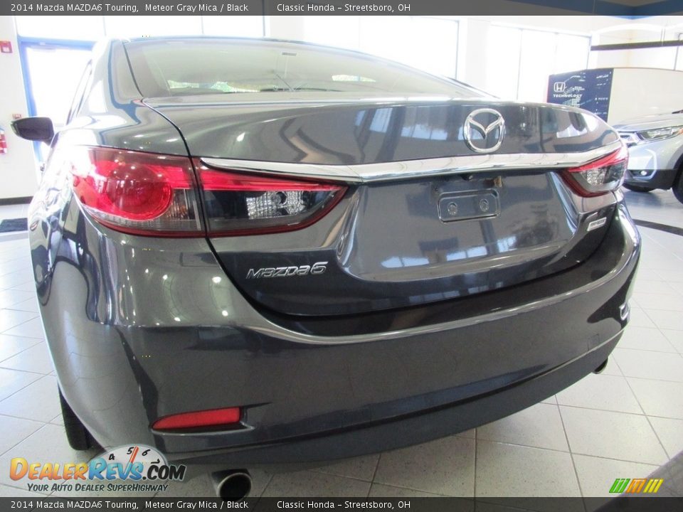 2014 Mazda MAZDA6 Touring Meteor Gray Mica / Black Photo #9