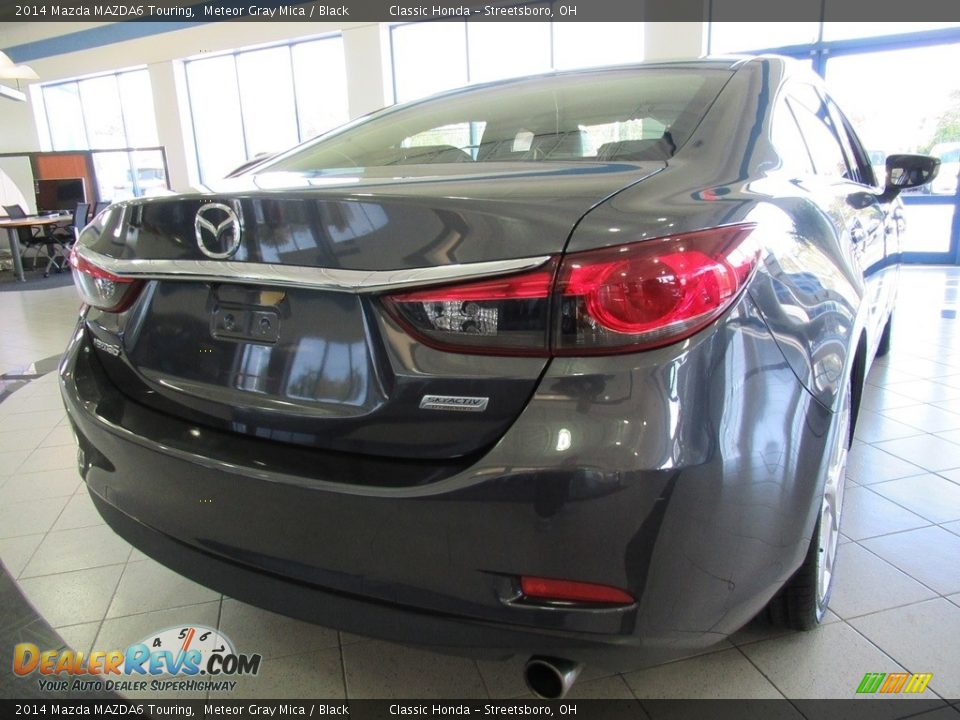 2014 Mazda MAZDA6 Touring Meteor Gray Mica / Black Photo #10