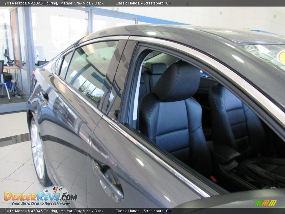 2014 Mazda MAZDA6 Touring Meteor Gray Mica / Black Photo #11