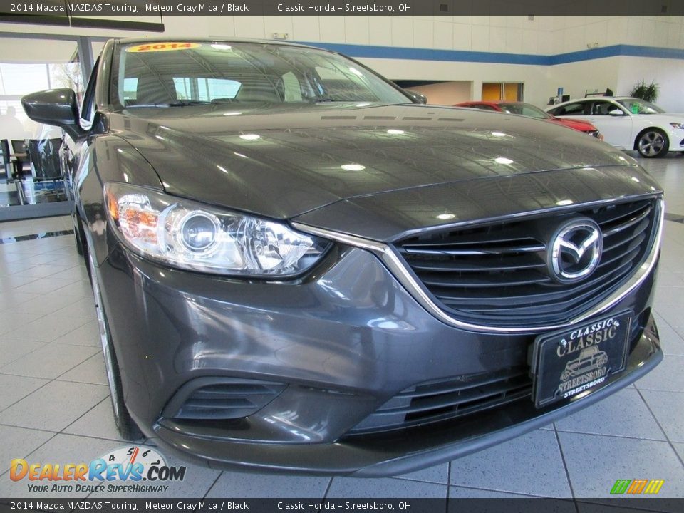 2014 Mazda MAZDA6 Touring Meteor Gray Mica / Black Photo #12