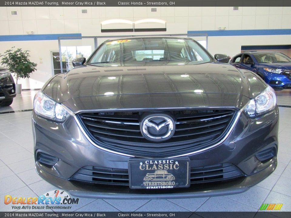 2014 Mazda MAZDA6 Touring Meteor Gray Mica / Black Photo #13