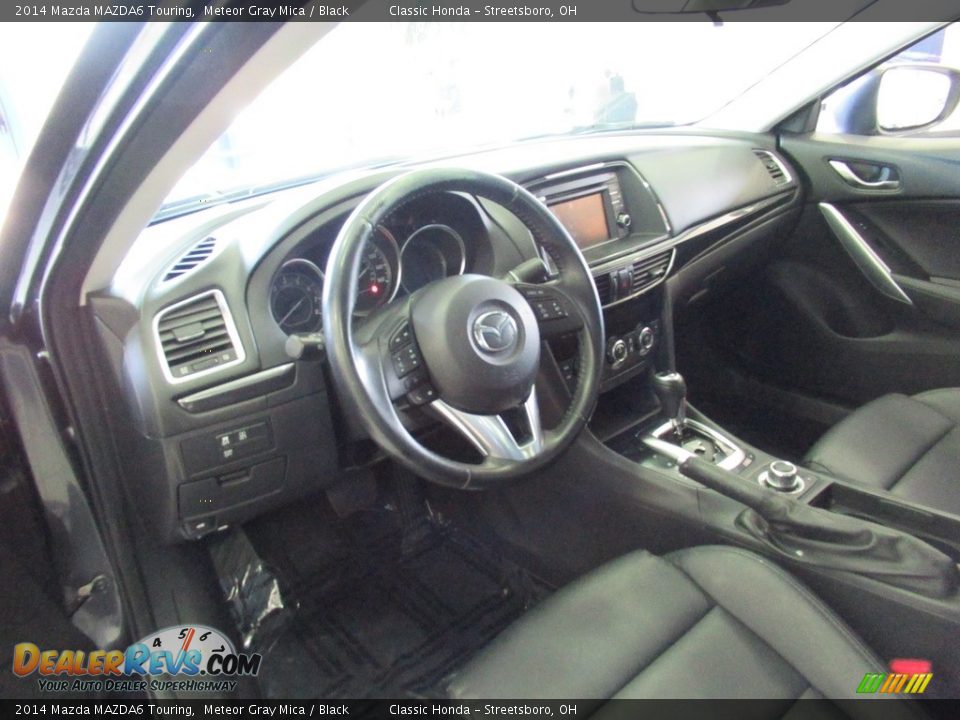 2014 Mazda MAZDA6 Touring Meteor Gray Mica / Black Photo #15