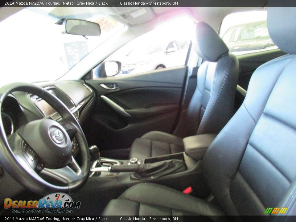 2014 Mazda MAZDA6 Touring Meteor Gray Mica / Black Photo #16
