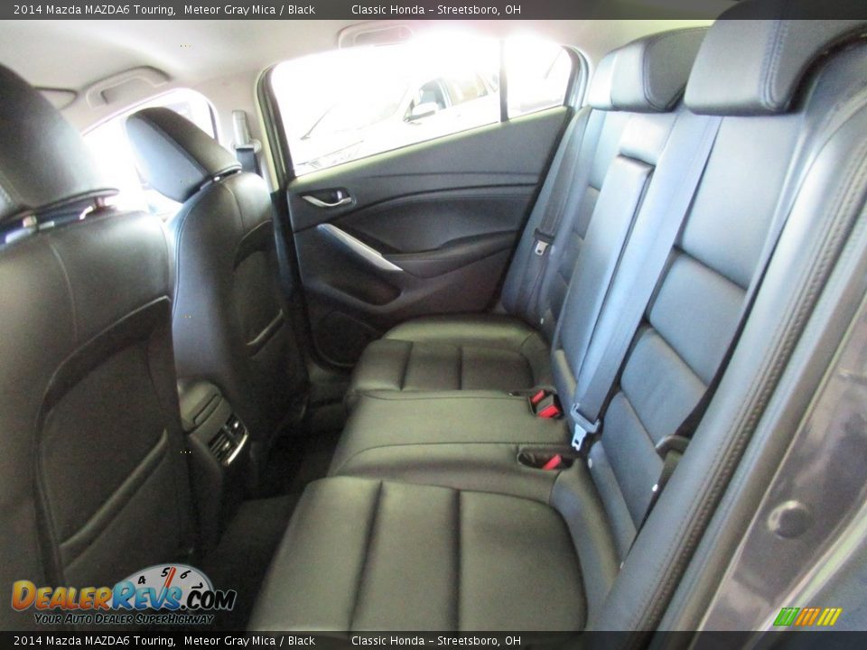 2014 Mazda MAZDA6 Touring Meteor Gray Mica / Black Photo #17