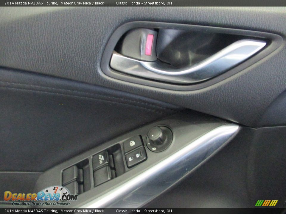 2014 Mazda MAZDA6 Touring Meteor Gray Mica / Black Photo #21