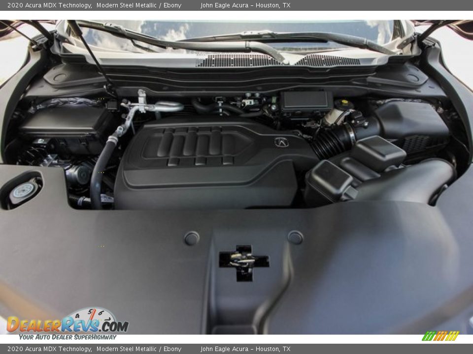 2020 Acura MDX Technology Modern Steel Metallic / Ebony Photo #26