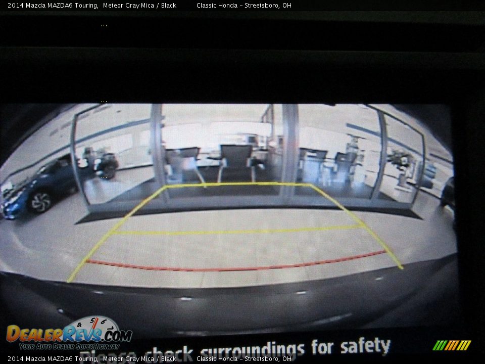 2014 Mazda MAZDA6 Touring Meteor Gray Mica / Black Photo #24