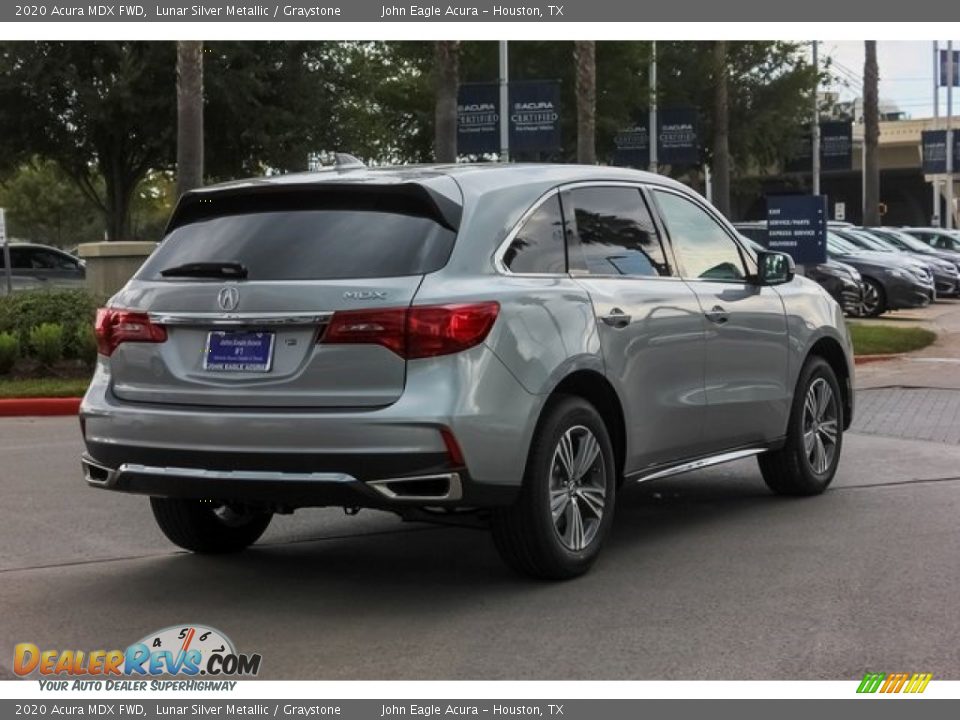 2020 Acura MDX FWD Lunar Silver Metallic / Graystone Photo #7