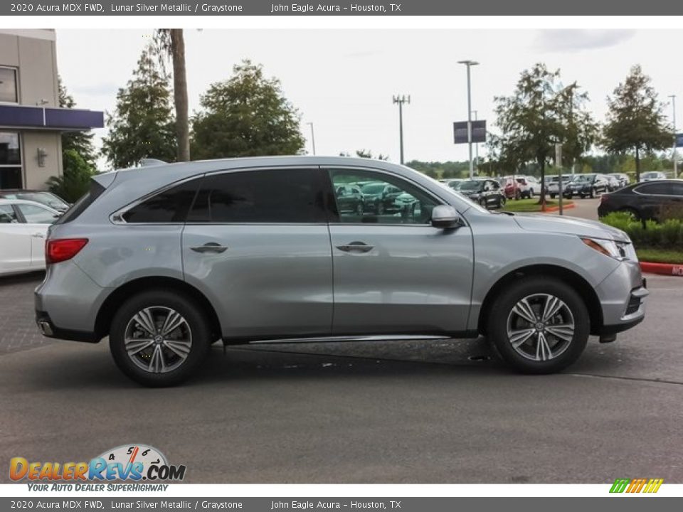 2020 Acura MDX FWD Lunar Silver Metallic / Graystone Photo #8