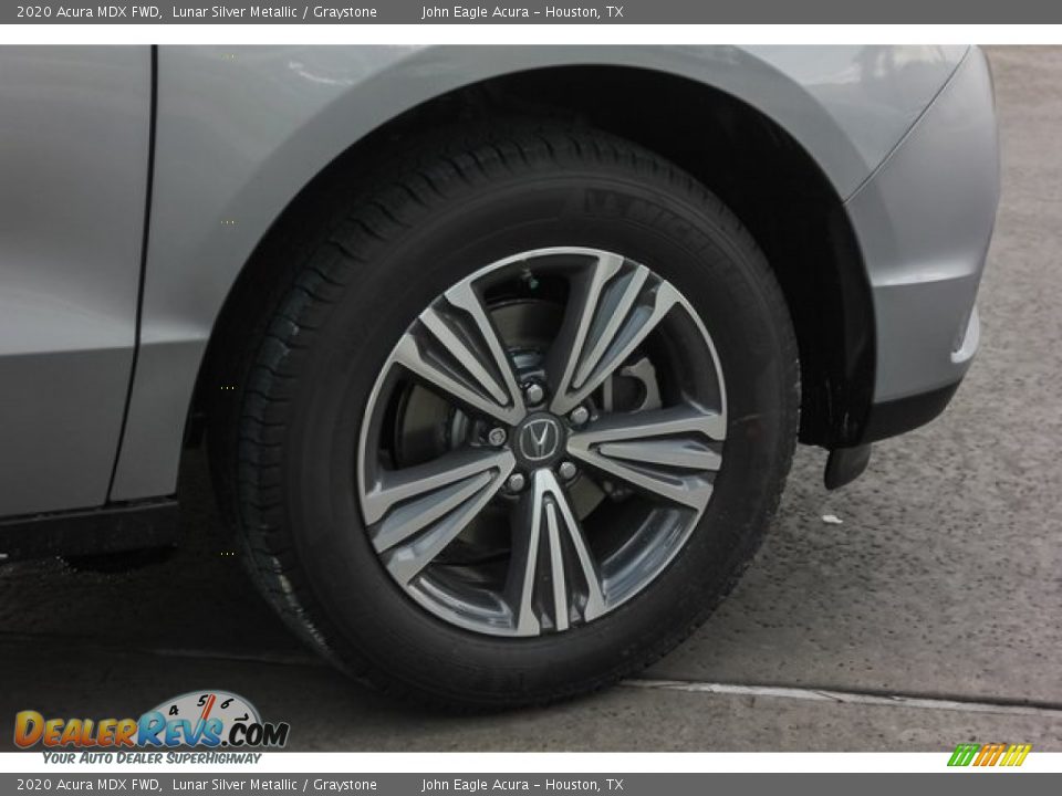 2020 Acura MDX FWD Lunar Silver Metallic / Graystone Photo #10