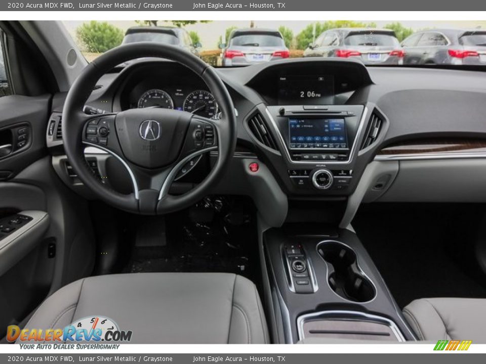 2020 Acura MDX FWD Lunar Silver Metallic / Graystone Photo #24