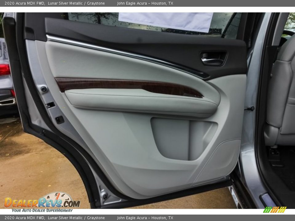 2020 Acura MDX FWD Lunar Silver Metallic / Graystone Photo #32