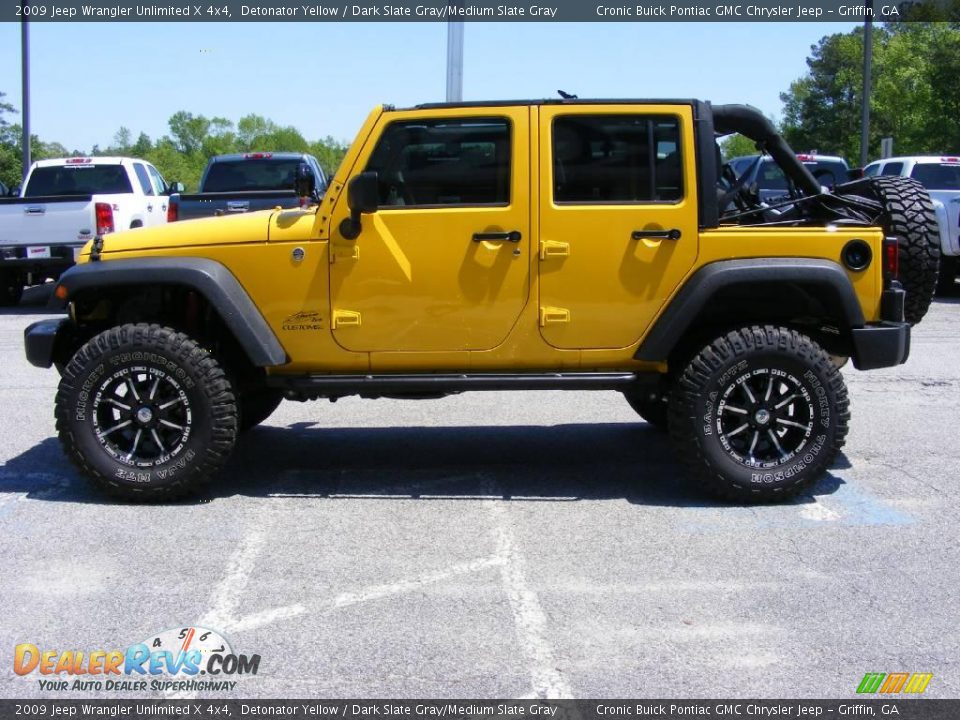 Detonator yellow jeep wrangler unlimited #3