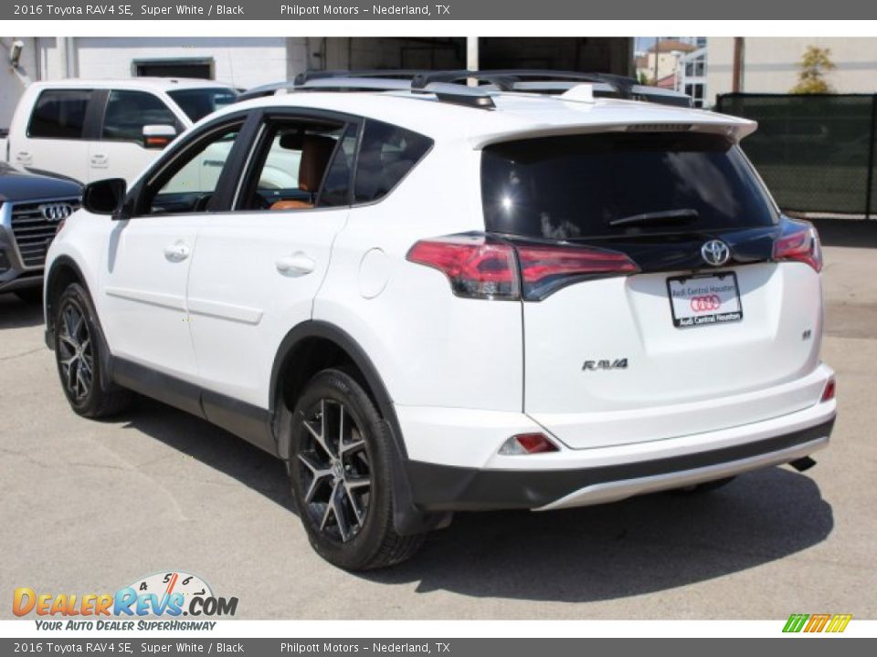 2016 Toyota RAV4 SE Super White / Black Photo #5