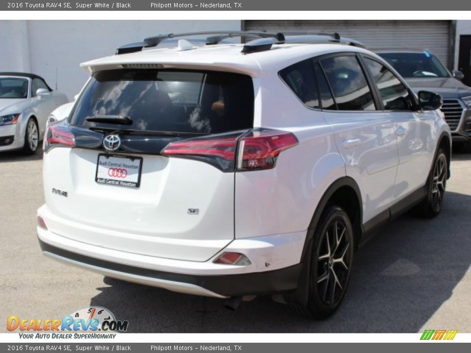 2016 Toyota RAV4 SE Super White / Black Photo #7