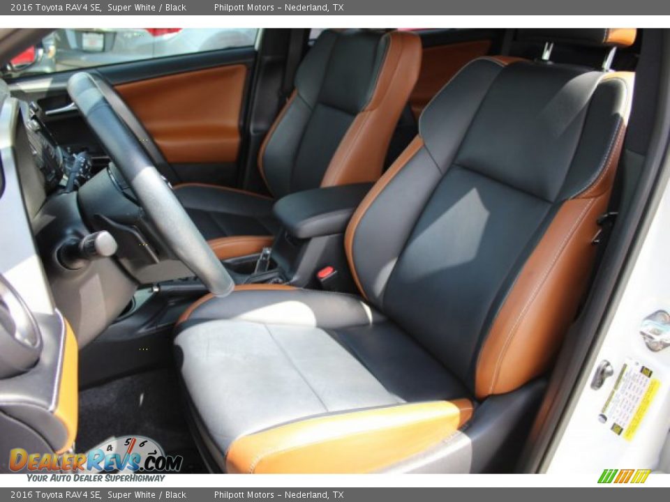 2016 Toyota RAV4 SE Super White / Black Photo #15