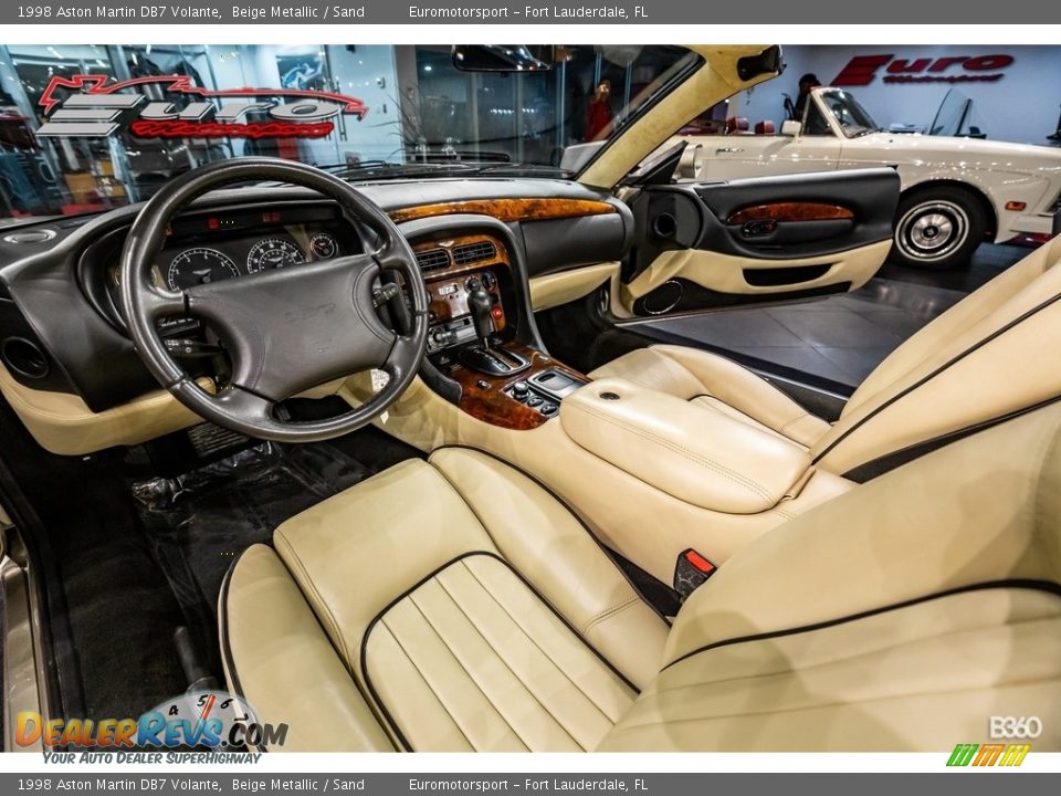 Sand Interior - 1998 Aston Martin DB7 Volante Photo #12