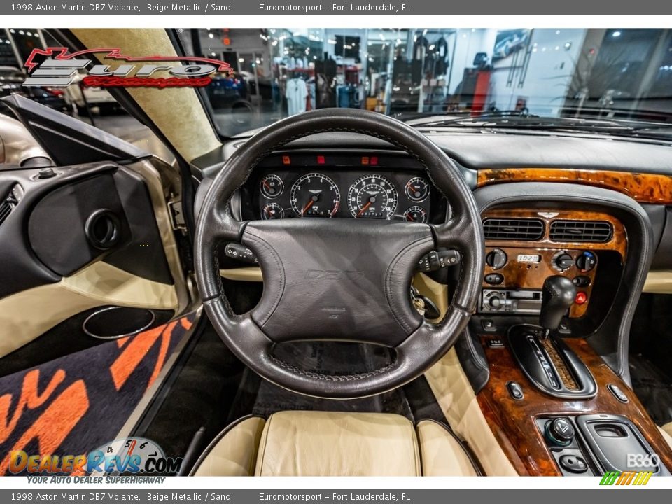 1998 Aston Martin DB7 Volante Beige Metallic / Sand Photo #14