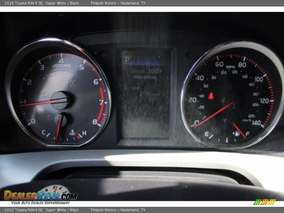 2016 Toyota RAV4 SE Super White / Black Photo #21