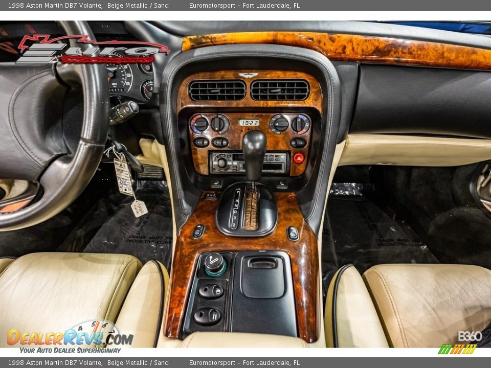 1998 Aston Martin DB7 Volante Beige Metallic / Sand Photo #17